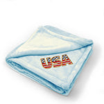 Usa American Flag Embroidery