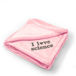 I Love Science Geek Embroidery