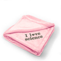 I Love Science Geek Embroidery