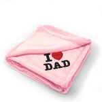 I Love Dad A Embroidery