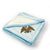 Plush Baby Blanket Wings Open Eagle Embroidery Receiving Swaddle Blanket