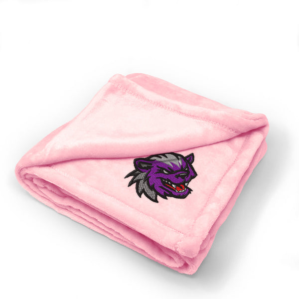 Plush Baby Blanket Animal Bird Eagle Mascot Embroidery Receiving Swaddle Blanket