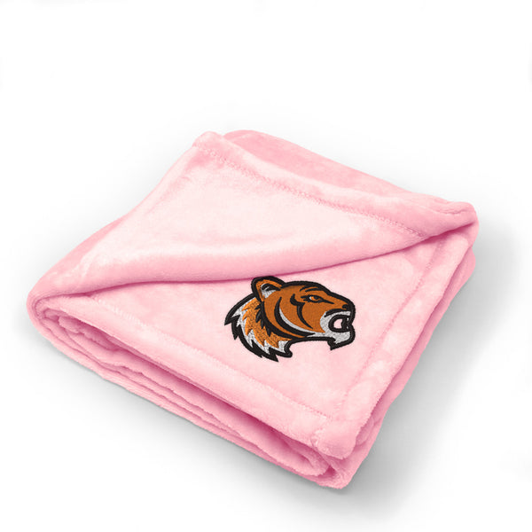 Animal Tigers Mascot Embroidery