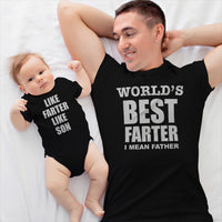 Worlds Best Farter I Mean Father Funny - like Son
