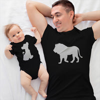 Lion Animal Silhouette Jungle - Cub Baby Lion