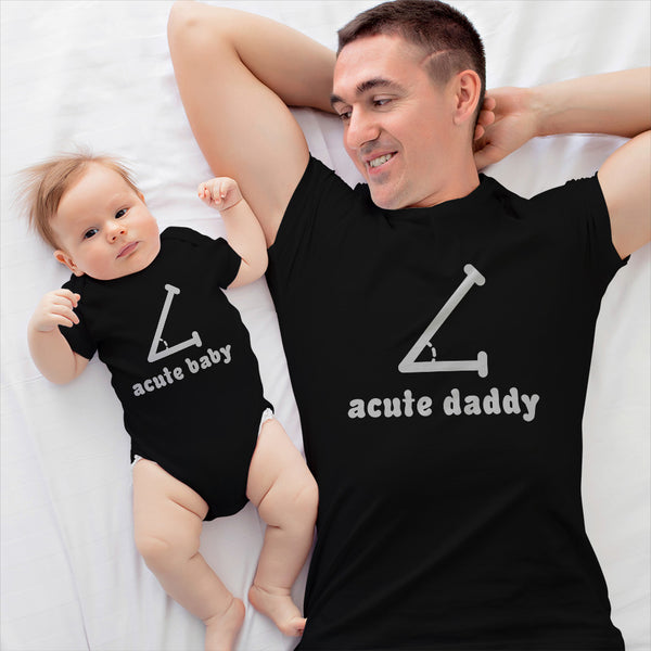 Acute Daddy Acute Angle Geometry Geek - Baby Acute