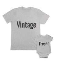 Daddy and Baby Matching Outfits Vintage Old Superior - Fresh New Original Cotton