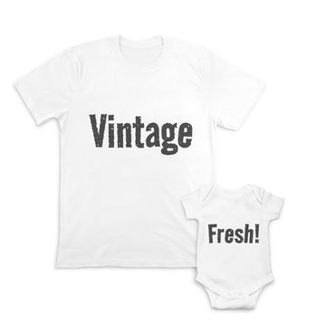 Daddy and Baby Matching Outfits Vintage Old Superior - Fresh New Original Cotton