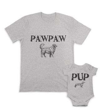 Daddy and Baby Matching Outfits Pets Dogs Pawpaw - Pets Dogs Puppy Cotton