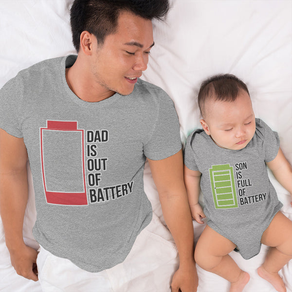 Chef Cap Baby - Dad Is out of Battery Empty