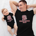Baseball Ball Roar Dad Lion Handsome Dinosaur