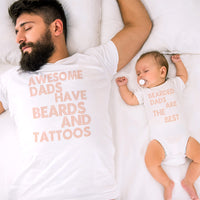 Growing Pot Heart Awesome Dads Beards Tattoos