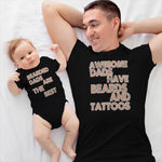 Growing Pot Heart Awesome Dads Beards Tattoos