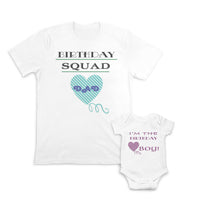 King Crown - Birthday Squad Dad Heart Love