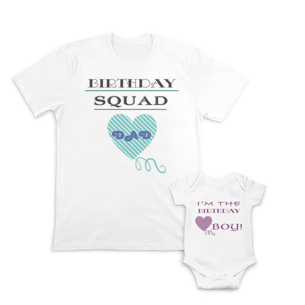 King Crown - Birthday Squad Dad Heart Love