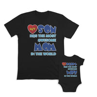 Daddy and Baby Matching Outfits My Son Most Awesome Mom World - Daddy Wife Love