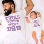 Total Super Genius Dad Heart Love - Son Heart