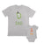 Daddy and Baby Matching Outfits D for Dad Cartoon Snake - S for Son Cotton
