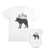 Daddy and Baby Matching Outfits Alpha Stars Wolf - Alpha Baby Stars Wolf Cotton