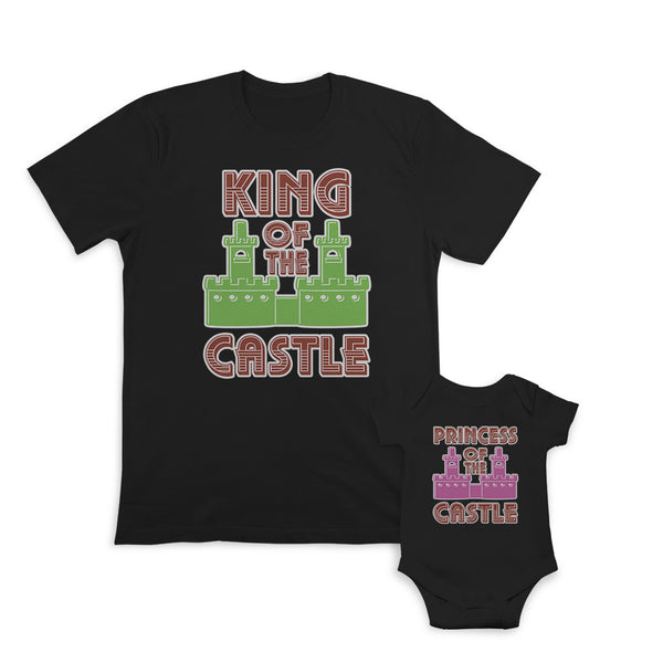 Daddy and Baby Matching Outfits Princess of The Castle Girly - King of Cotton