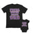 Daddy and Baby Matching Outfits Total Super Genius Daughter Heart - Dad Heart