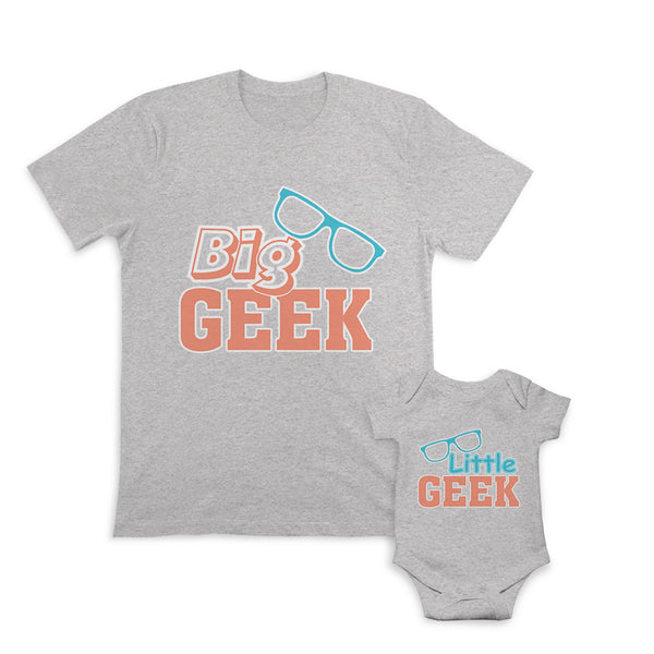 Daddy and Baby Matching Outfits Big Geek Shades - Little Geek Shades Cotton