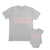 Daddy and Baby Matching Outfits Eat Sleep Beer Food Bed Glass - Milk Bed Bottle