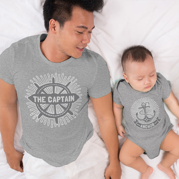 Captain Boat Wheel Sailing - Anchor Symbol Sailing
