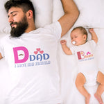 Dad I Love My Family Heart Beard - Baby I Smiling