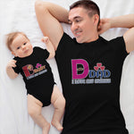 Dad I Love My Family Heart Beard - Baby I Smiling