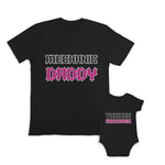 Daddy and Baby Matching Outfits Mechanic Daddy - Trainee Mechanic Cotton