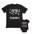Daddy and Baby Matching Outfits I Love Milk Heart - Player 1 Videogames Gamer