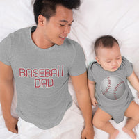 My Heart Full Daughter - Baseball Dad Bat Sports