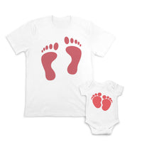 Daddy and Baby Matching Outfits Sleep Thief - Fathers Feet Daddy Cotton