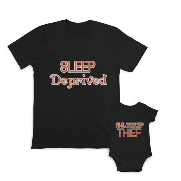 Daddy and Baby Matching Outfits Boy Baby Thumbs up - Sleep Deprived Cotton