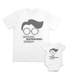 I Love Smile Heart - Undercover Superhero Daddy