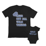 Daddy and Baby Matching Outfits Fruit Acorn - King of All Wild Things Crown
