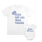 Daddy and Baby Matching Outfits Fruit Acorn - King of All Wild Things Crown