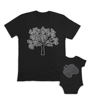 Daddy and Baby Matching Outfits Bearded Dads Are The Best - Trees Family Tree