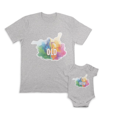 Daddy and Baby Matching Outfits Nobody Puts Me in The Corner - Old Family Father