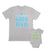 Daddy and Baby Matching Outfits Good Dad Heart Star - Best Baby Heart Cotton