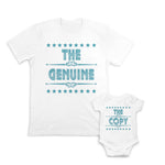 Daddy and Baby Matching Outfits The Genuine Star - The Copy Star Children Cotton