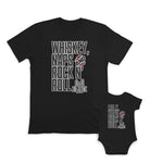 Daddy and Baby Matching Outfits Whiskey Naps and Rock and Roll - Milk Naps and