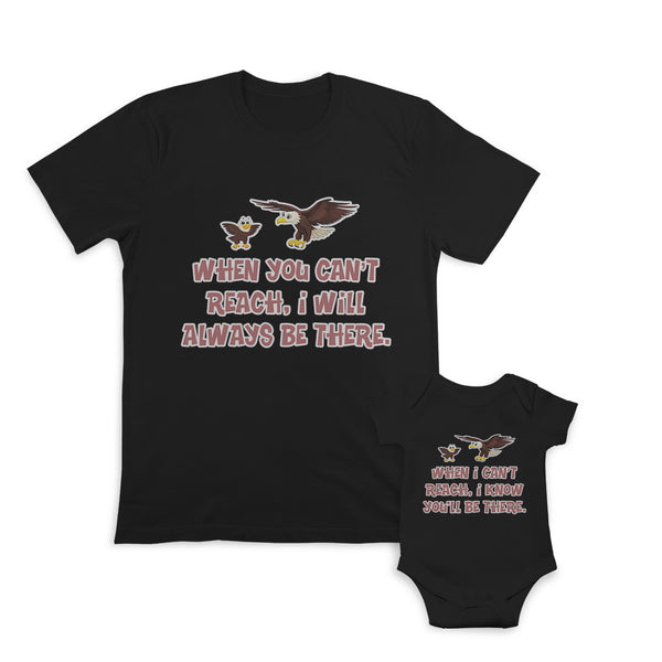 Daddy and Baby Matching Outfits You Can Reach I Will Always There Eagle - Know