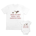 Daddy and Baby Matching Outfits You Can Reach I Will Always There Eagle - Know