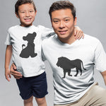 Lion Animal Silhouette Jungle - Cub Baby Lion