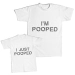 I Am Pooped Exhausted Funny - Just Distressed