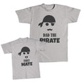 Daddy and Me Outfits Dad The Pirate Beard - Little Mate Baby Pacifier Cotton