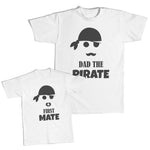 Daddy and Me Outfits Dad The Pirate Beard - Little Mate Baby Pacifier Cotton
