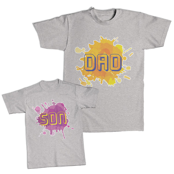 Dad Colourful - Son Colourful